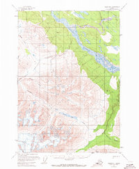 Download a high-resolution, GPS-compatible USGS topo map for Valdez B-1, AK (1973 edition)