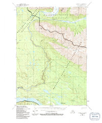 Download a high-resolution, GPS-compatible USGS topo map for Valdez C-1, AK (1991 edition)
