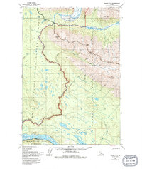 Download a high-resolution, GPS-compatible USGS topo map for Valdez C-1, AK (1994 edition)