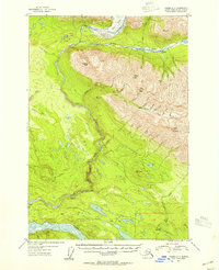 Topo map Valdez C-1 Alaska