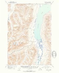 Download a high-resolution, GPS-compatible USGS topo map for Valdez C-6, AK (1954 edition)