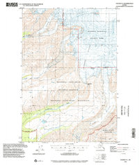 preview thumbnail of historical topo map of Alaska, United States in 1996
