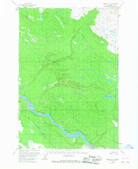 Topo map Valdez D-3 Alaska