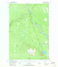 Topo map Valdez D-4 Alaska