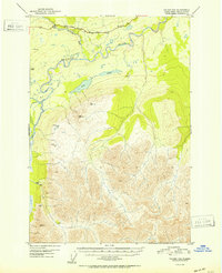 Topo map Valdez D-8 Alaska