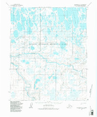 Download a high-resolution, GPS-compatible USGS topo map for Wainwright A-1, AK (1983 edition)