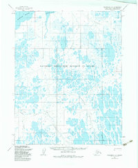 Topo map Wainwright B-1 Alaska