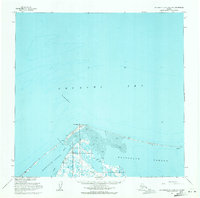 Topo map Wainwright B-5 and B-6 Alaska