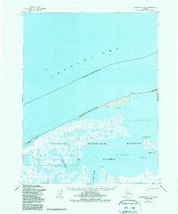 Topo map Wainwright D-1 Alaska