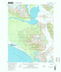 Download a high-resolution, GPS-compatible USGS topo map for Yakutat A-1, AK (1977 edition)
