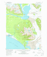 Download a high-resolution, GPS-compatible USGS topo map for Yakutat A-1, AK (1959 edition)