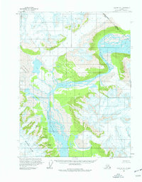 Download a high-resolution, GPS-compatible USGS topo map for Yakutat B-1, AK (1977 edition)