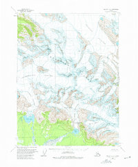 Topo map Yakutat B-2 Alaska