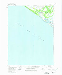 Download a high-resolution, GPS-compatible USGS topo map for Yakutat B-5, AK (1975 edition)