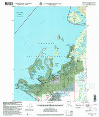Download a high-resolution, GPS-compatible USGS topo map for Yakutat C-5, AK (2000 edition)