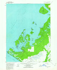Download a high-resolution, GPS-compatible USGS topo map for Yakutat C-5, AK (1963 edition)