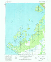 Topo map Yakutat C-5 Alaska
