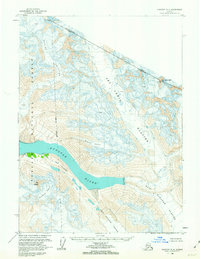Download a high-resolution, GPS-compatible USGS topo map for Yakutat D-3, AK (1963 edition)
