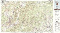 Download a high-resolution, GPS-compatible USGS topo map for Anniston, AL (1982 edition)