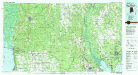 Download a high-resolution, GPS-compatible USGS topo map for Bay Minette, AL (1981 edition)