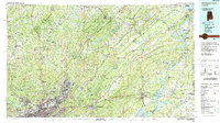 Download a high-resolution, GPS-compatible USGS topo map for Birmingham North, AL (1988 edition)