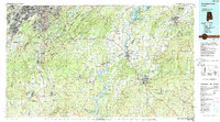 Download a high-resolution, GPS-compatible USGS topo map for Birmingham South, AL (1988 edition)