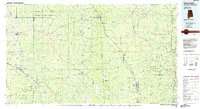 preview thumbnail of historical topo map of Citronelle, AL in 1984
