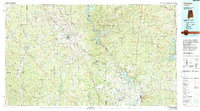 Download a high-resolution, GPS-compatible USGS topo map for Clanton, AL (1990 edition)