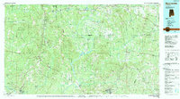 Download a high-resolution, GPS-compatible USGS topo map for Monroeville, AL (1989 edition)