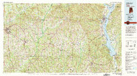Download a high-resolution, GPS-compatible USGS topo map for Troy, AL (1982 edition)