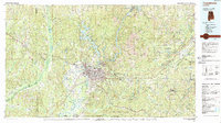 preview thumbnail of historical topo map of Tuscaloosa, AL in 1984