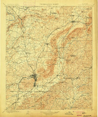 1900 Map of Anniston
