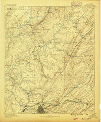 1889 Map of Birmingham
