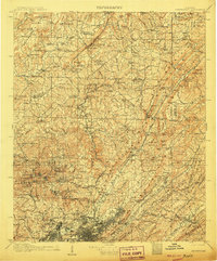 1907 Map of Birmingham