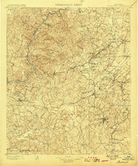 1899 Map of Brookwood