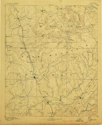 preview thumbnail of historical topo map of Cullman, AL in 1892