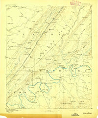 1893 Map of Fort Payne