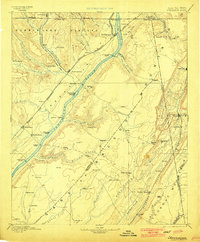 1895 Map of Stevenson, 1901 Print