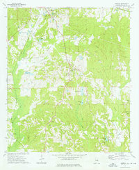 Download a high-resolution, GPS-compatible USGS topo map for Aberfoil, AL (1976 edition)
