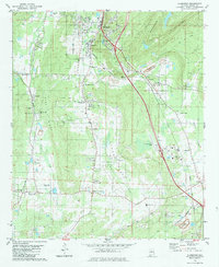 Download a high-resolution, GPS-compatible USGS topo map for Alabaster, AL (1984 edition)