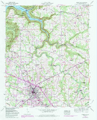 Download a high-resolution, GPS-compatible USGS topo map for Albertville, AL (1983 edition)