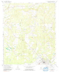 preview thumbnail of historical topo map of Pickens County, AL in 1970