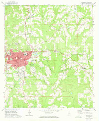 preview thumbnail of historical topo map of Andalusia, AL in 1971