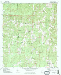 Download a high-resolution, GPS-compatible USGS topo map for Aquilla, AL (1977 edition)