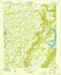 Download a high-resolution, GPS-compatible USGS topo map for Arab, AL (1950 edition)