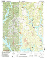 Download a high-resolution, GPS-compatible USGS topo map for Arley, AL (2003 edition)