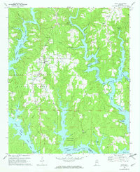 Download a high-resolution, GPS-compatible USGS topo map for Arley, AL (1973 edition)
