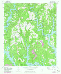 Download a high-resolution, GPS-compatible USGS topo map for Arley, AL (1983 edition)