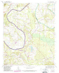 Download a high-resolution, GPS-compatible USGS topo map for Ballplay, AL (1987 edition)