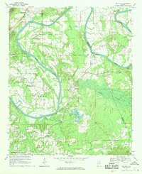 Download a high-resolution, GPS-compatible USGS topo map for Ballplay, AL (1970 edition)